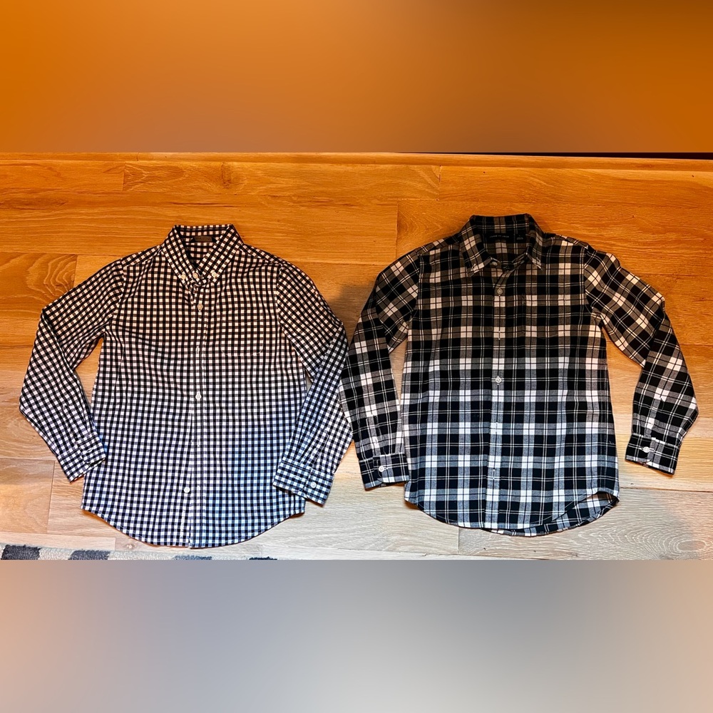 2 Janie and Jack boys Shirts
